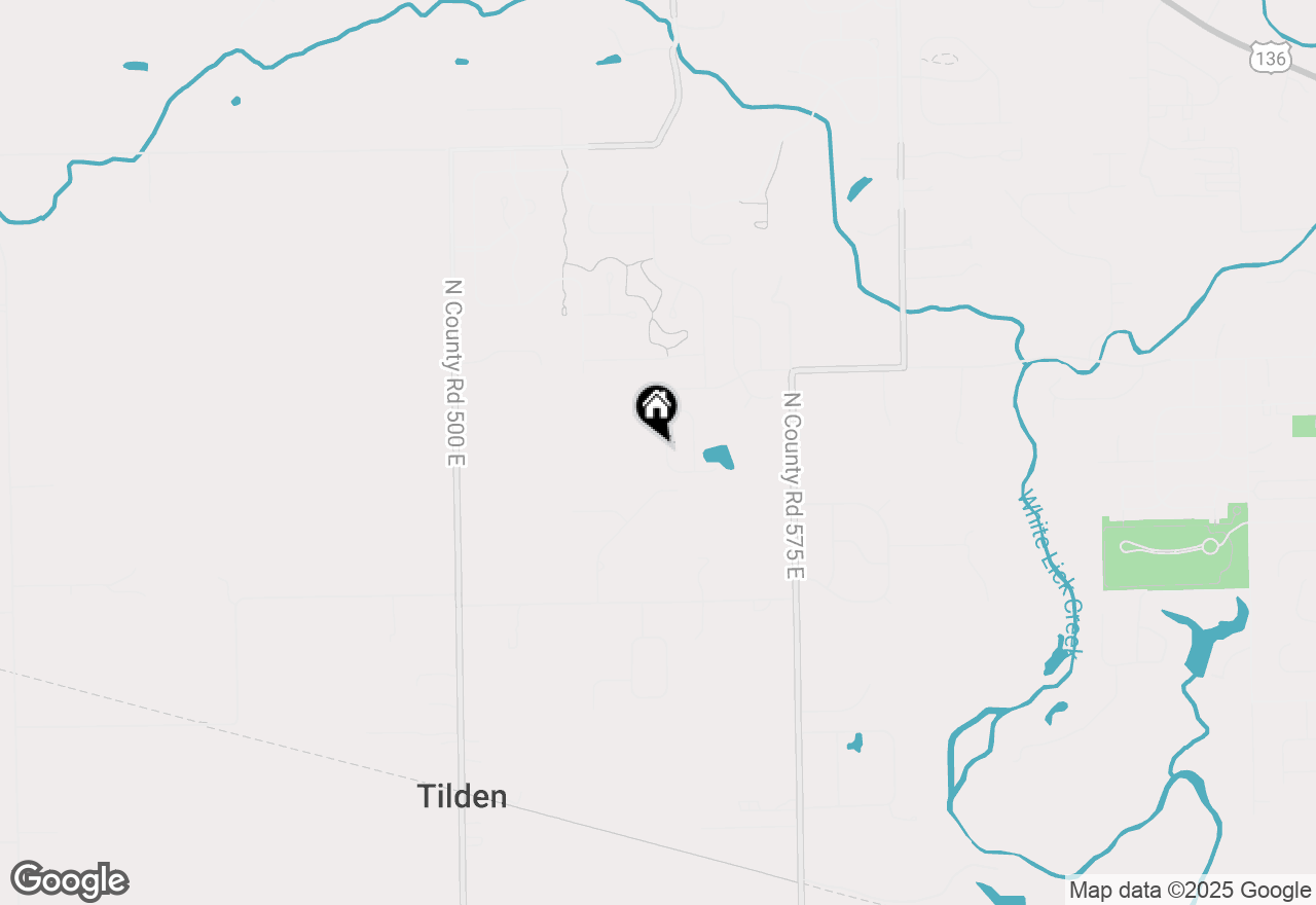 Map of 4928 Amber Crest Drive, Brownsburg, IN 46112
