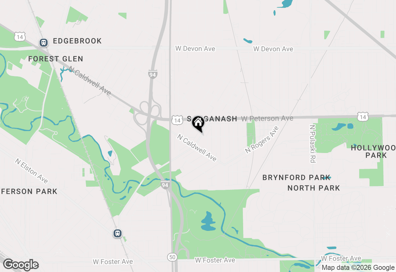 Map of 5888 N Forest Glen Avenue, Chicago, IL 60646