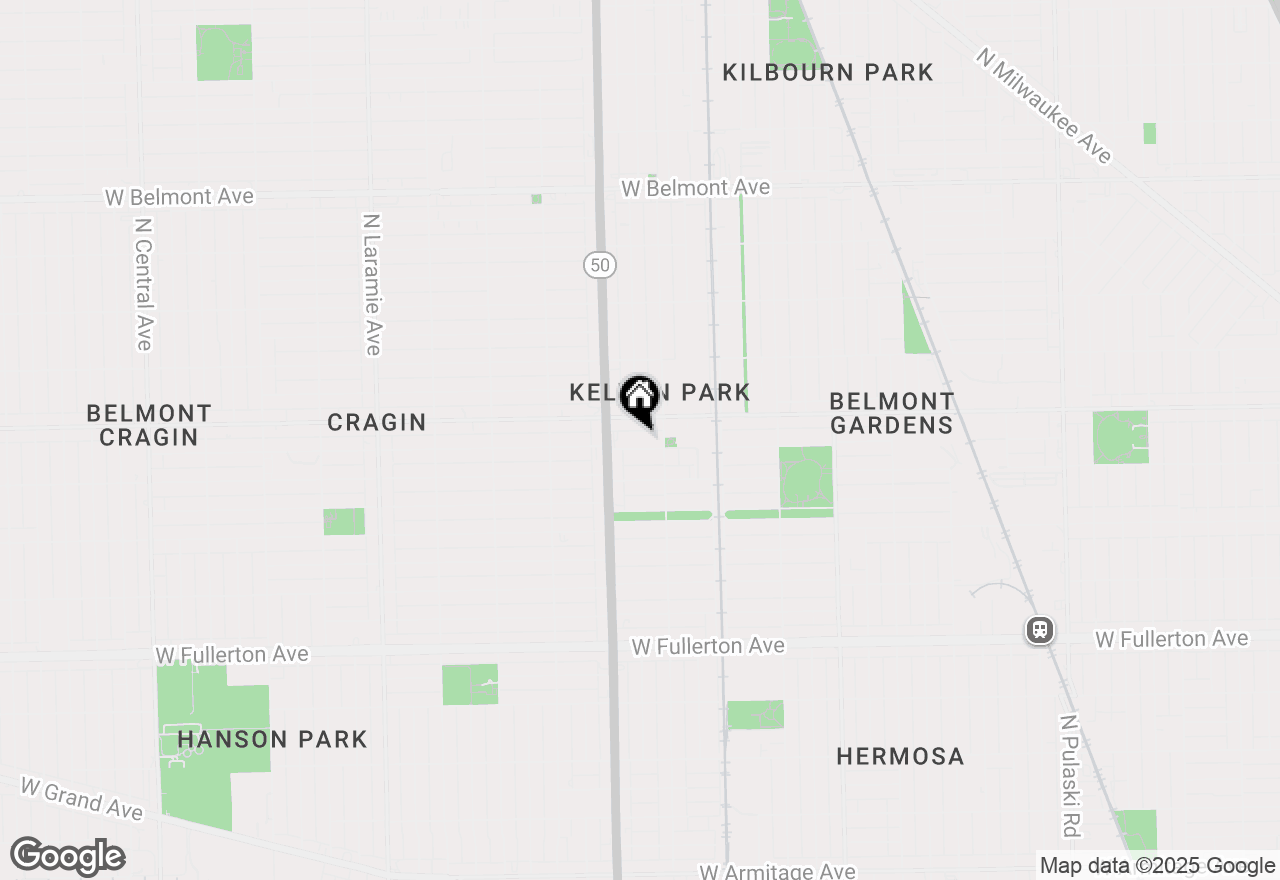Map of 4722 W Parker Avenue, Chicago, IL 60639