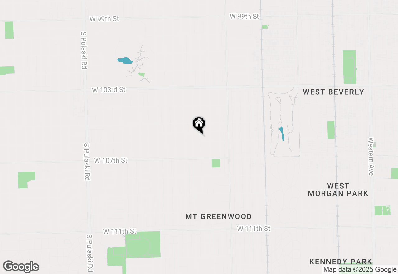 Map of 10546 S Christiana Avenue, Chicago, IL 60655