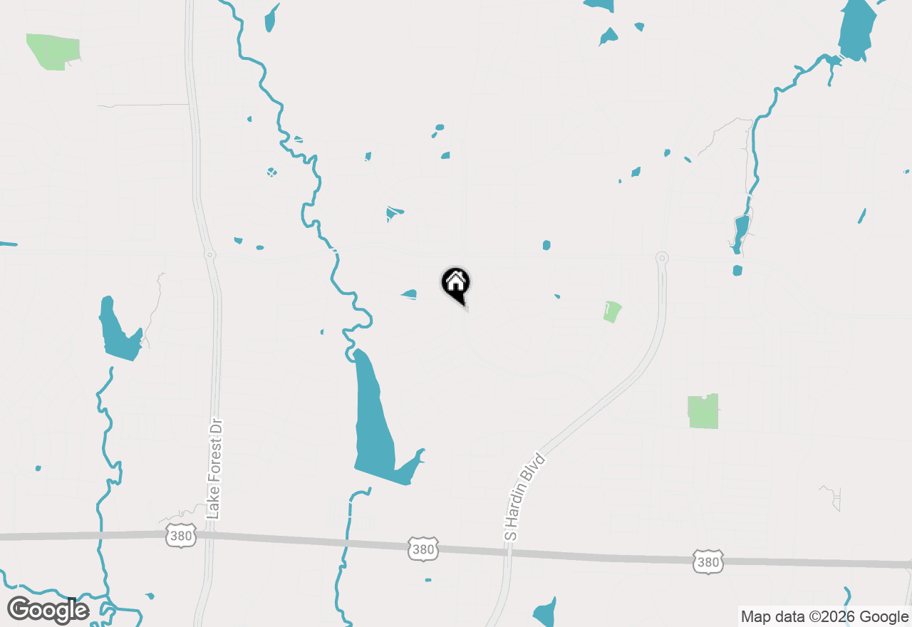 Map of 2900 Barbary, Mckinney, TX 75071