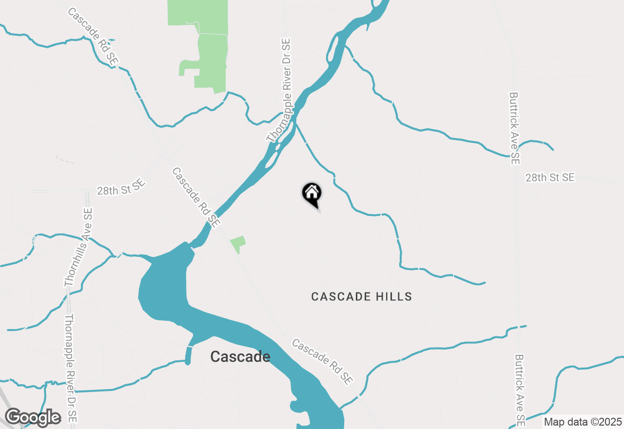 Map of 2888 Burrwick Drive Se, Grand Rapids, MI 49546