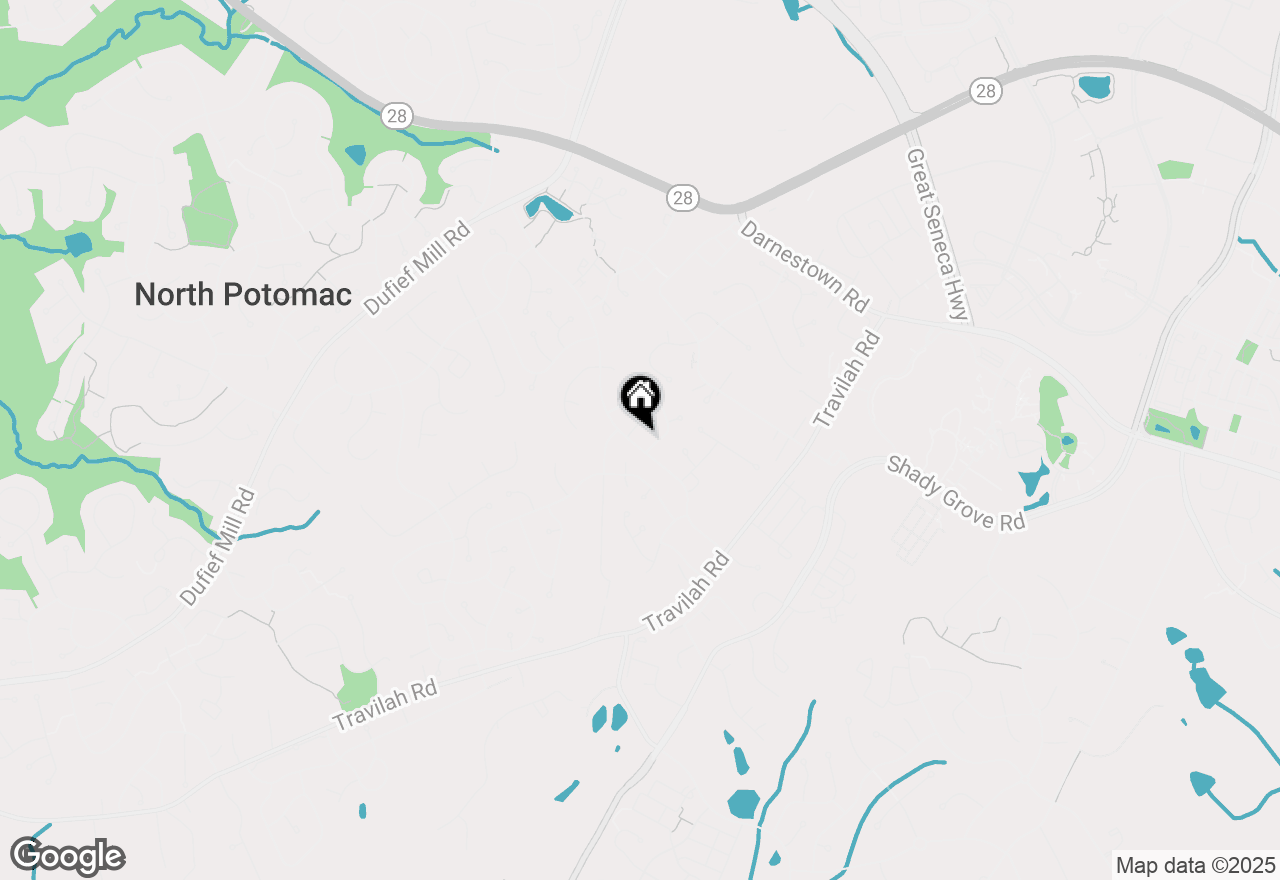 Map of 14429 Stonebridge View Dr, North Potomac, MD 20878