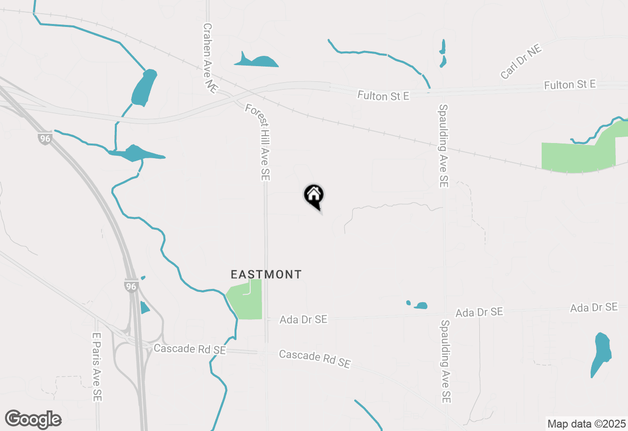 Map of 4756 Braeburn Street Se, Grand Rapids, MI 49546