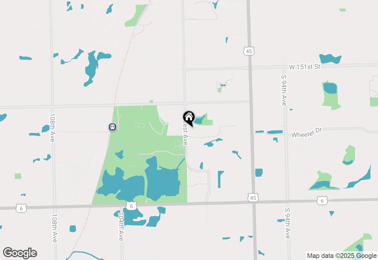Map of 9941 Treetop Drive #3202, Orland Park, IL 60462