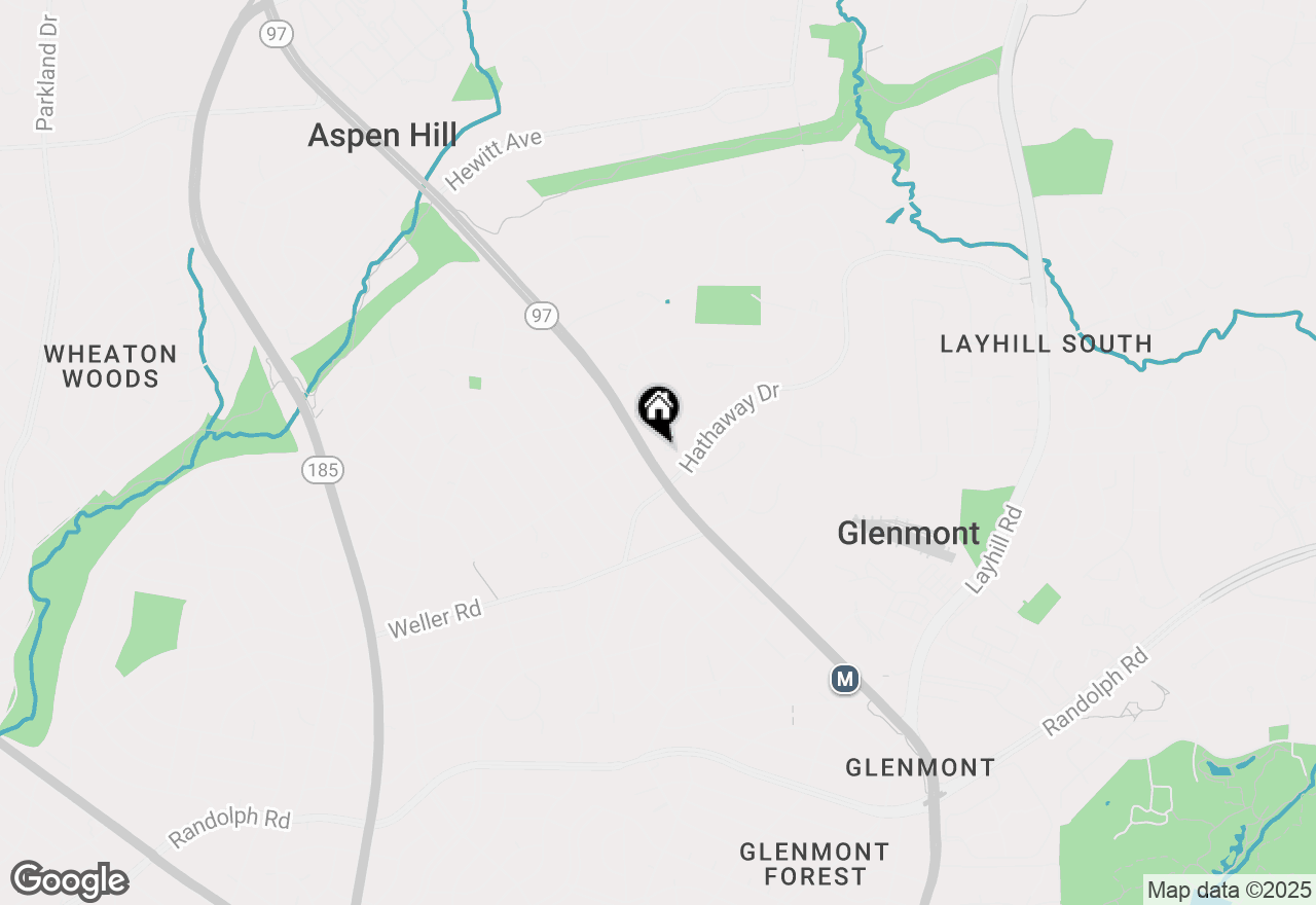 Map of 5 Foxhall Court, Silver Spring, MD 20906