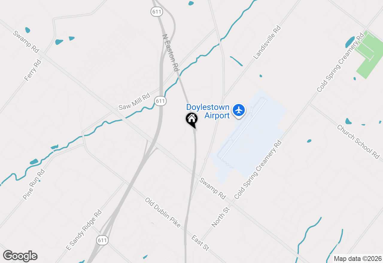 Map of 812 N Easton Road #7, Doylestown, PA 18902