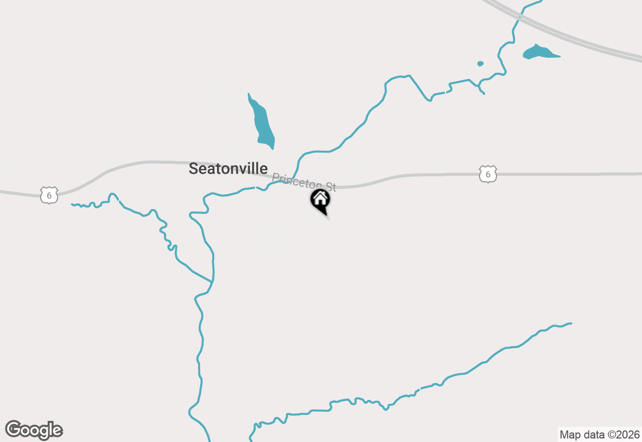 Map of 411 S Davis Street, Seatonville, IL 61359