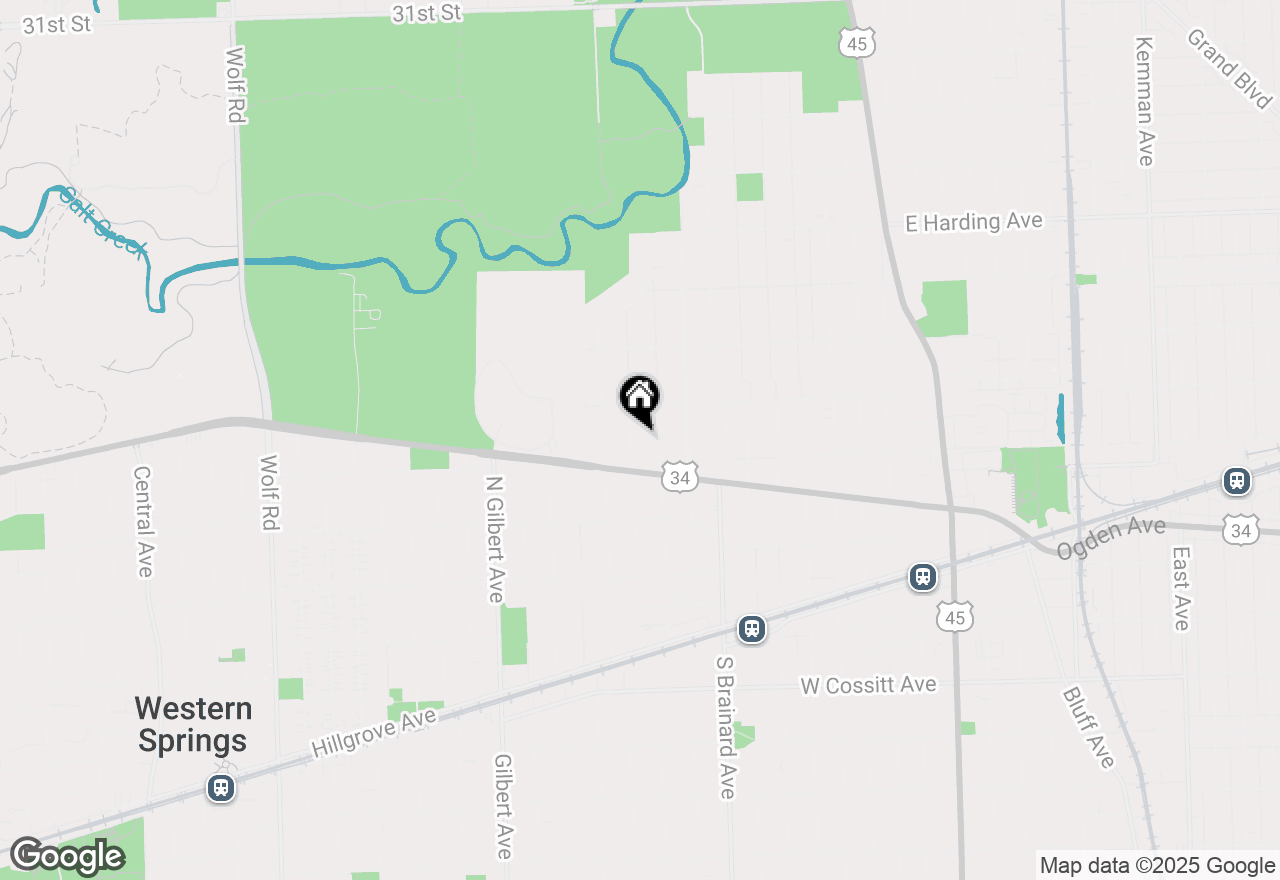 Map of 325 Malden Avenue, La Grange Park, IL 60526