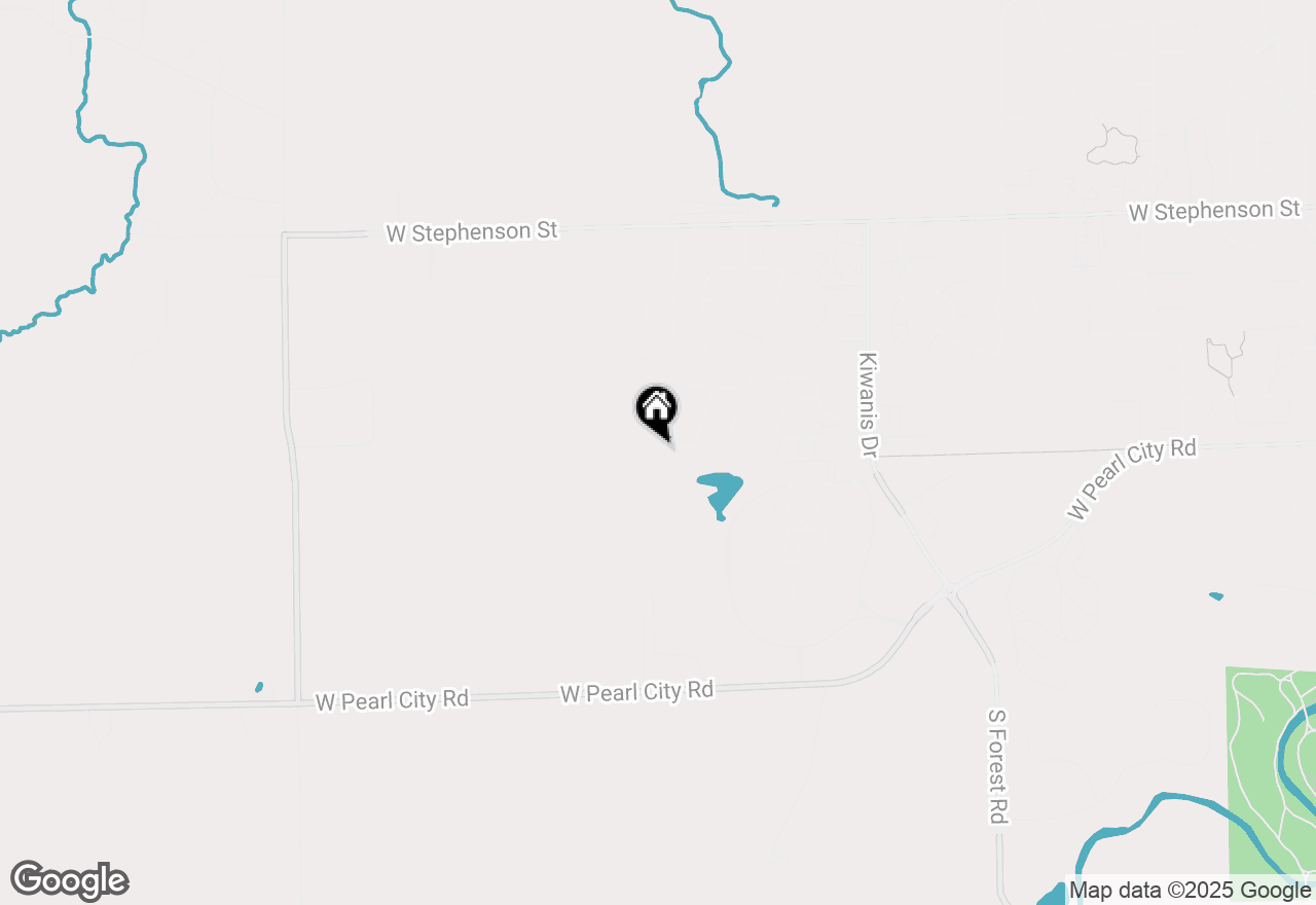 Map of 3448 Daren Drive #3448, Freeport, IL 61032