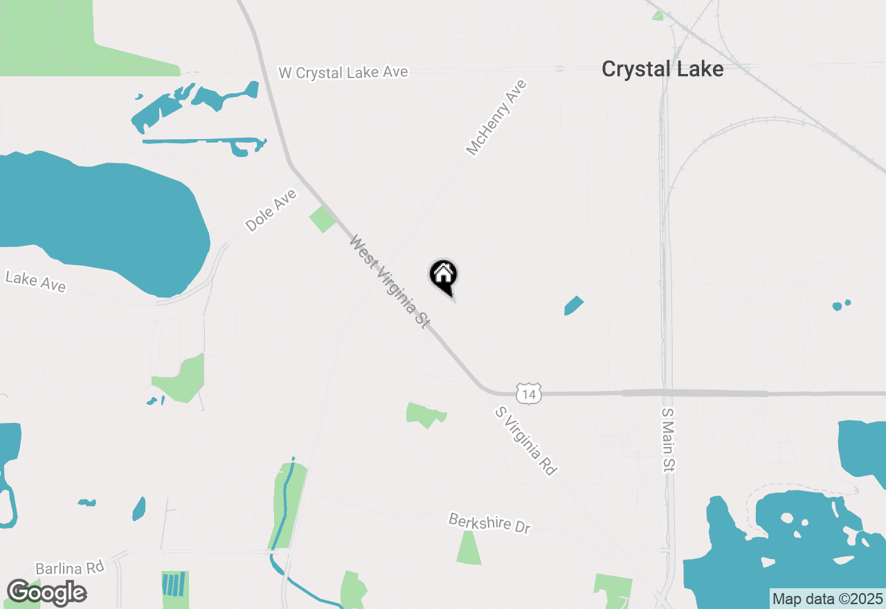 Map of 217 Uteg Street #A, Crystal Lake, IL 60014