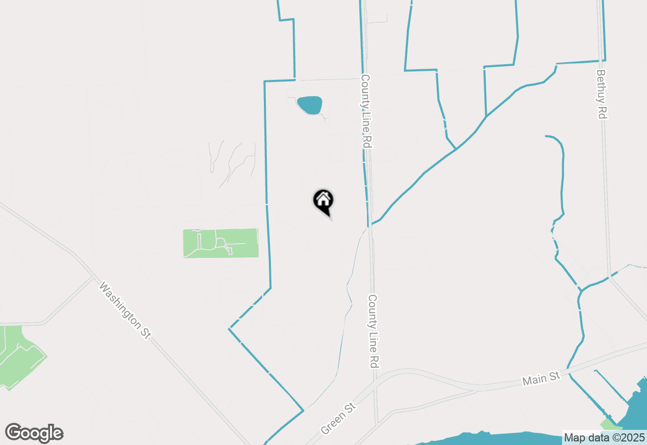 Map of 36590 St Clair Drive, New Baltimore, MI 48047