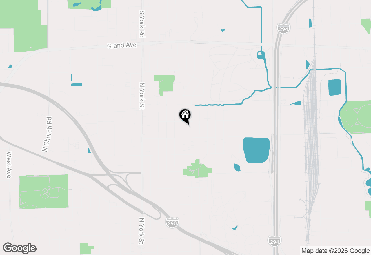 Map of 777 N Van Auken Street, Elmhurst, IL 60126