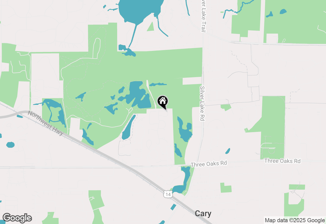 Map of 67 Willow Circle, Cary, IL 60013