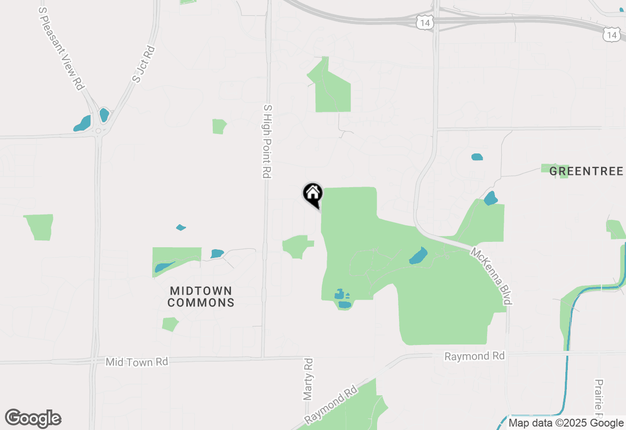 Map of 1238 Meadow Sweet Drive, Madison, WI 53719