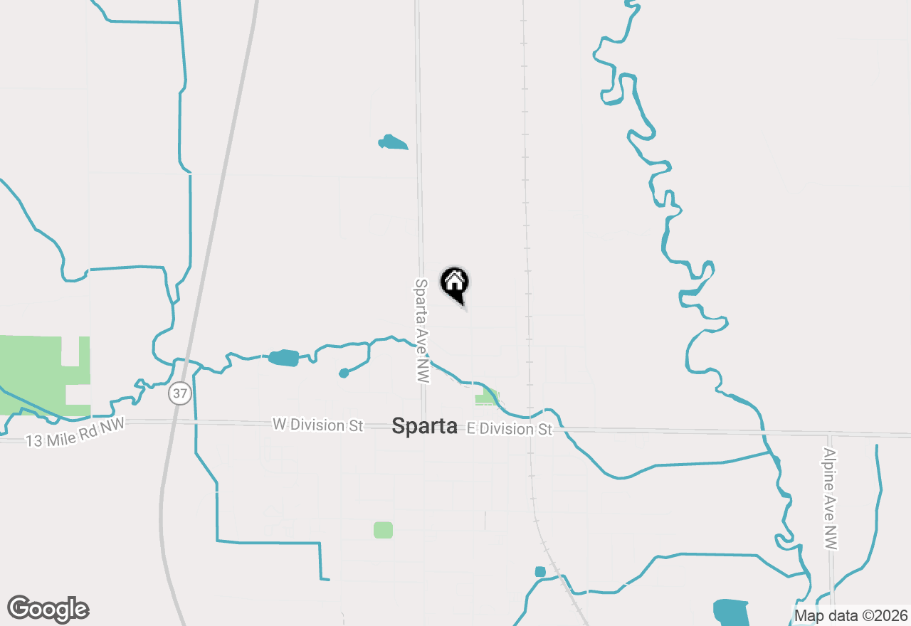 Map of 78 Carrie Street Nw, Sparta, MI 49345