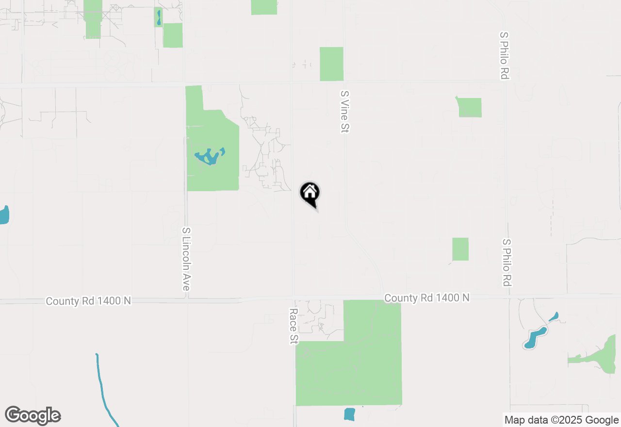 Map of 2109 Grange Drive, Urbana, IL 61801