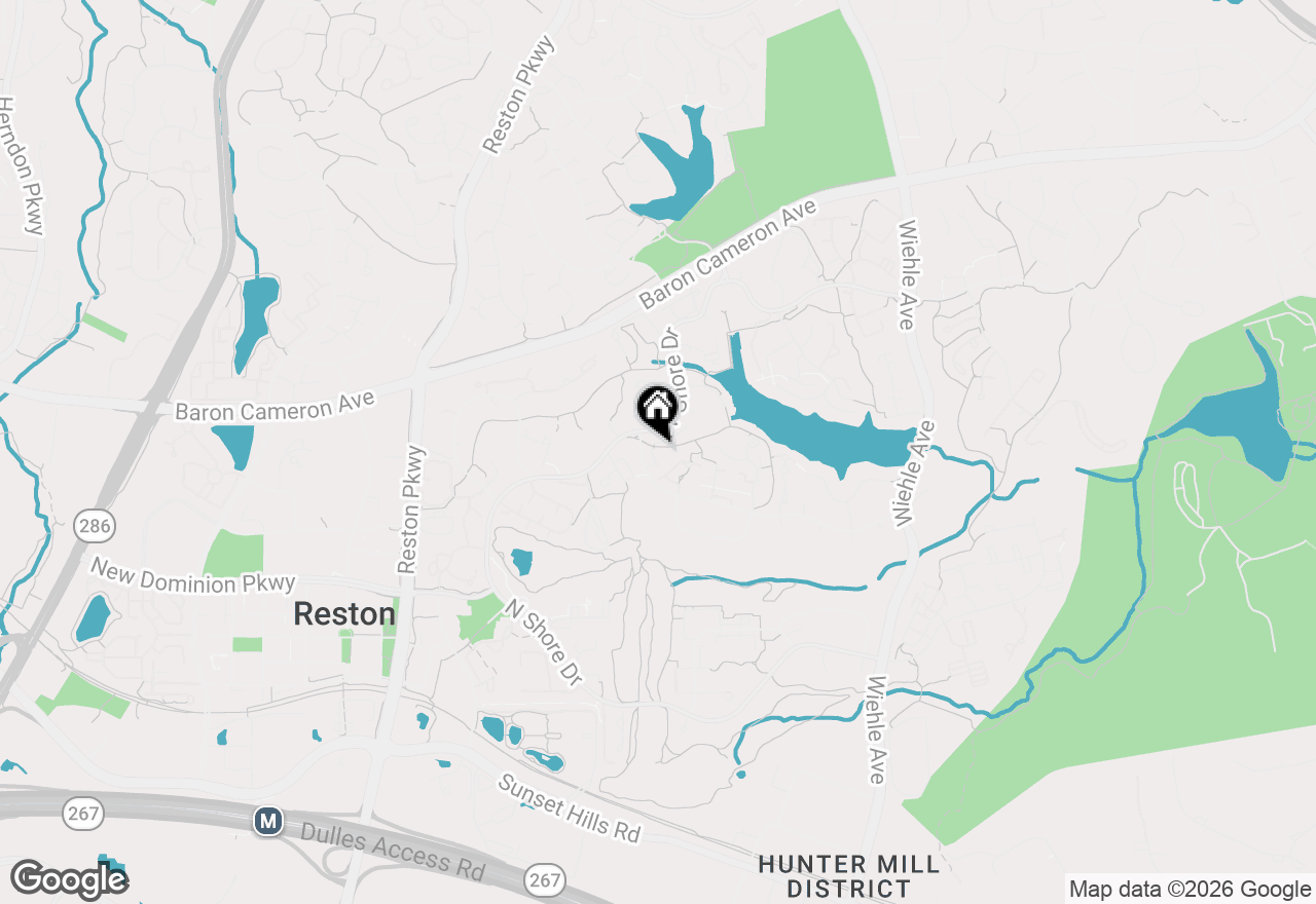 Map of 1661 Bachan Court, Reston, VA 20190