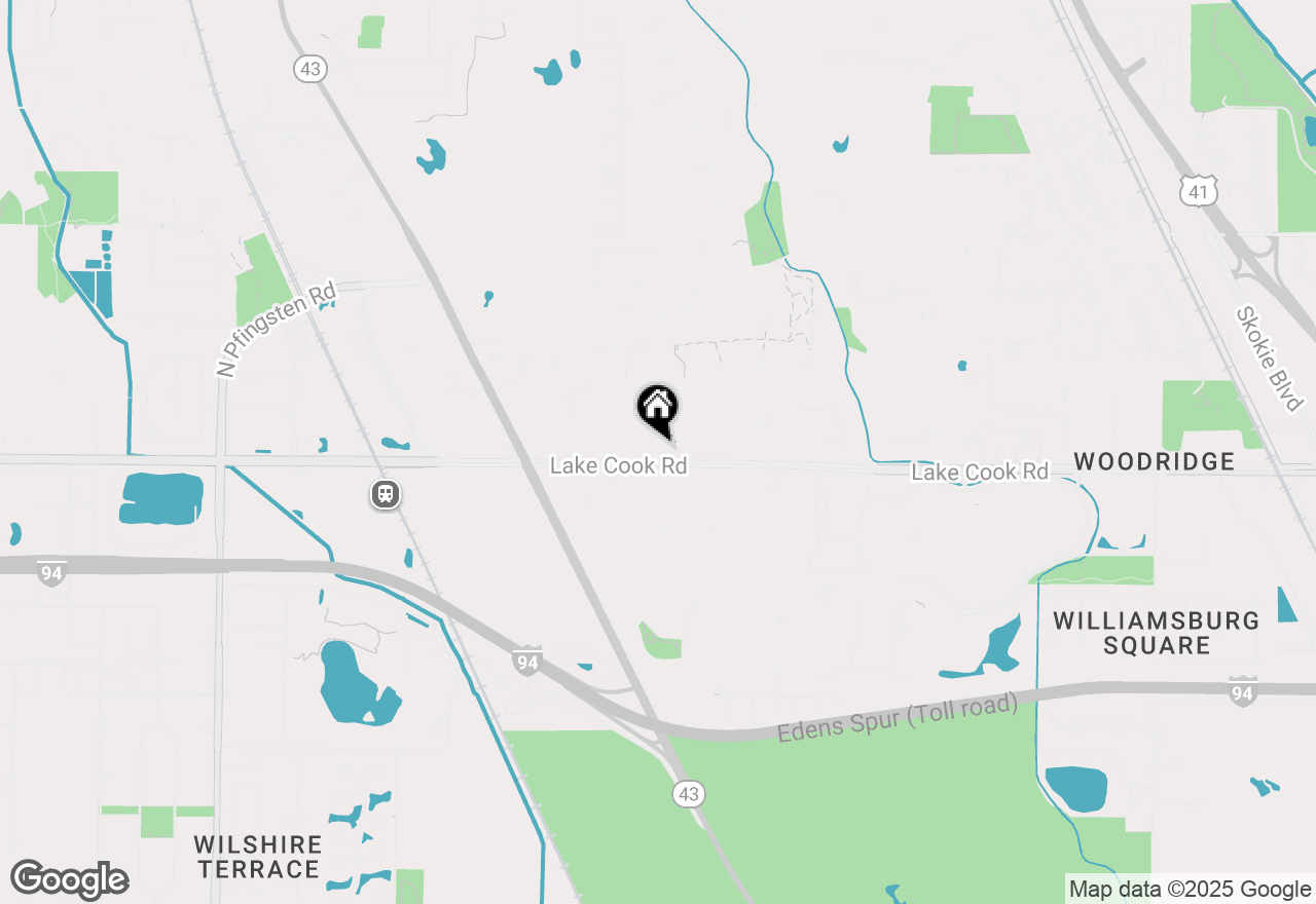 Map of 63 Mulberry Road, Deerfield, IL 60015