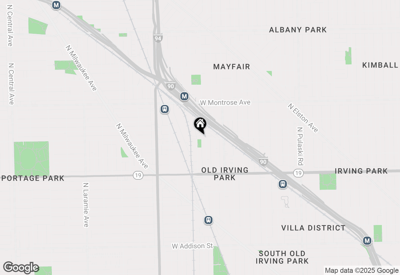 Map of 4512 W Berteau Avenue, Chicago, IL 60641