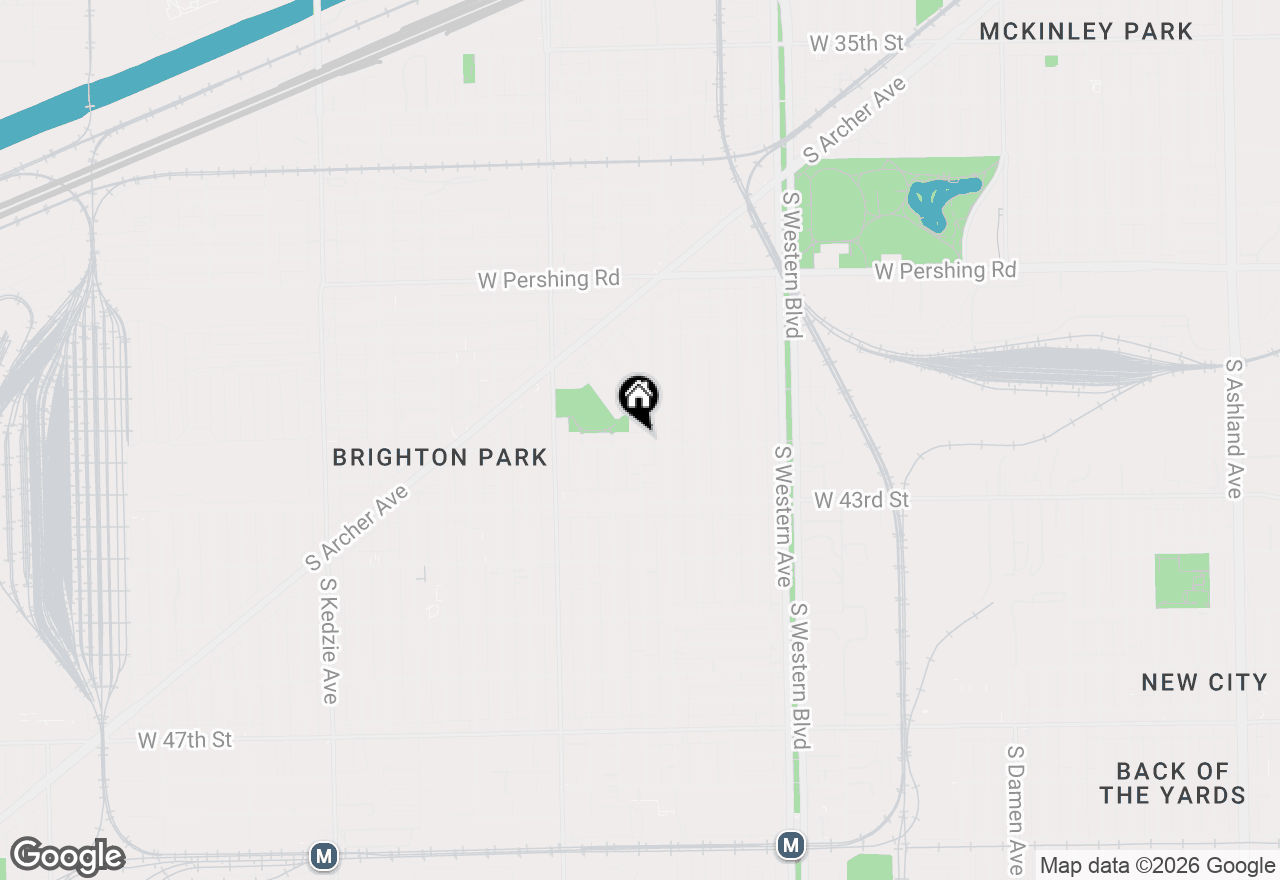 Map of 2630 W 42nd Street #2, Chicago, IL 60632