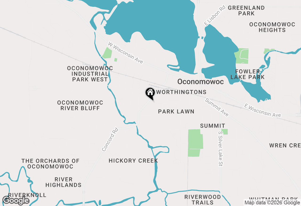 Map of 305 S Concord Rd, Oconomowoc, WI 53066