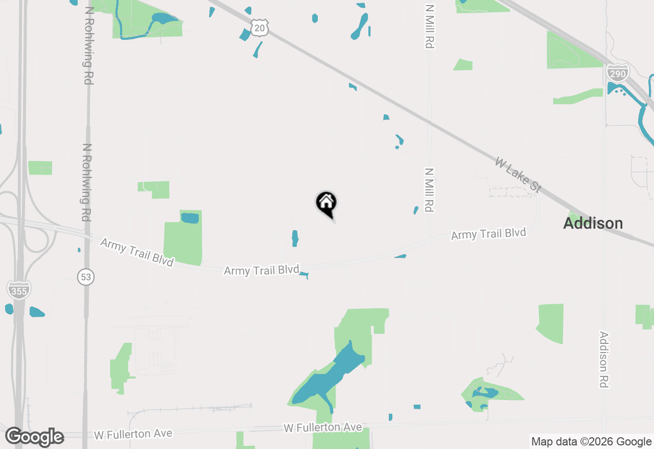 Map of 237 N Pioneer Drive, Addison, IL 60101