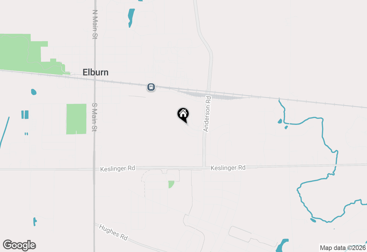 Map of 816 Simpson Avenue, Elburn, IL 60119