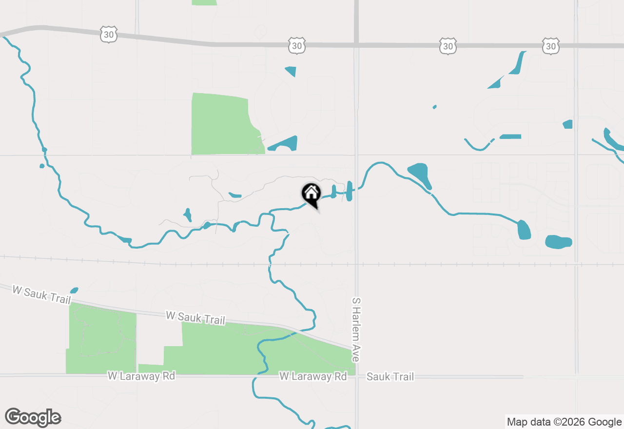 Map of 515 Aberdeen Road, Frankfort, IL 60423