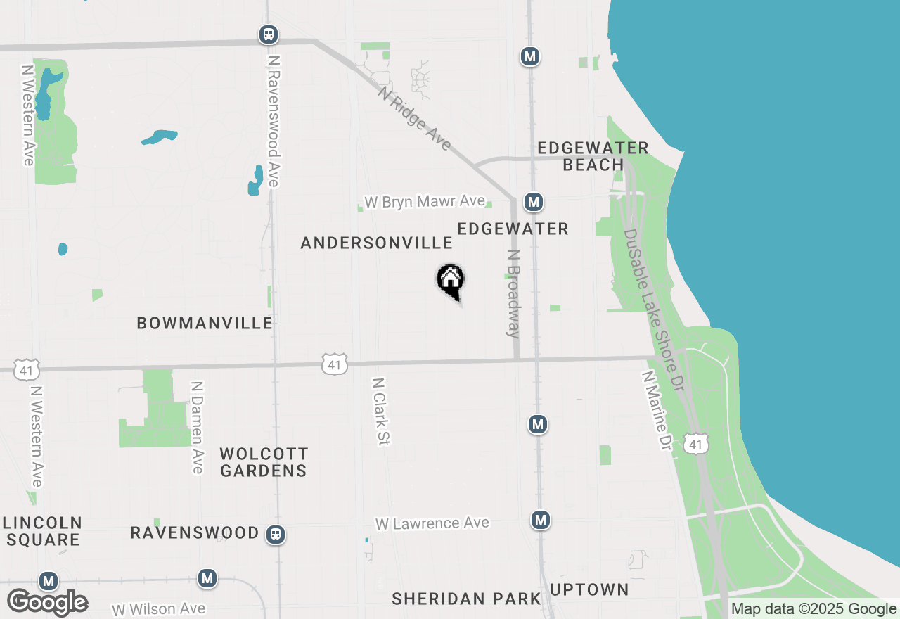 Map of 5316 N Wayne Avenue, Chicago, IL 60640