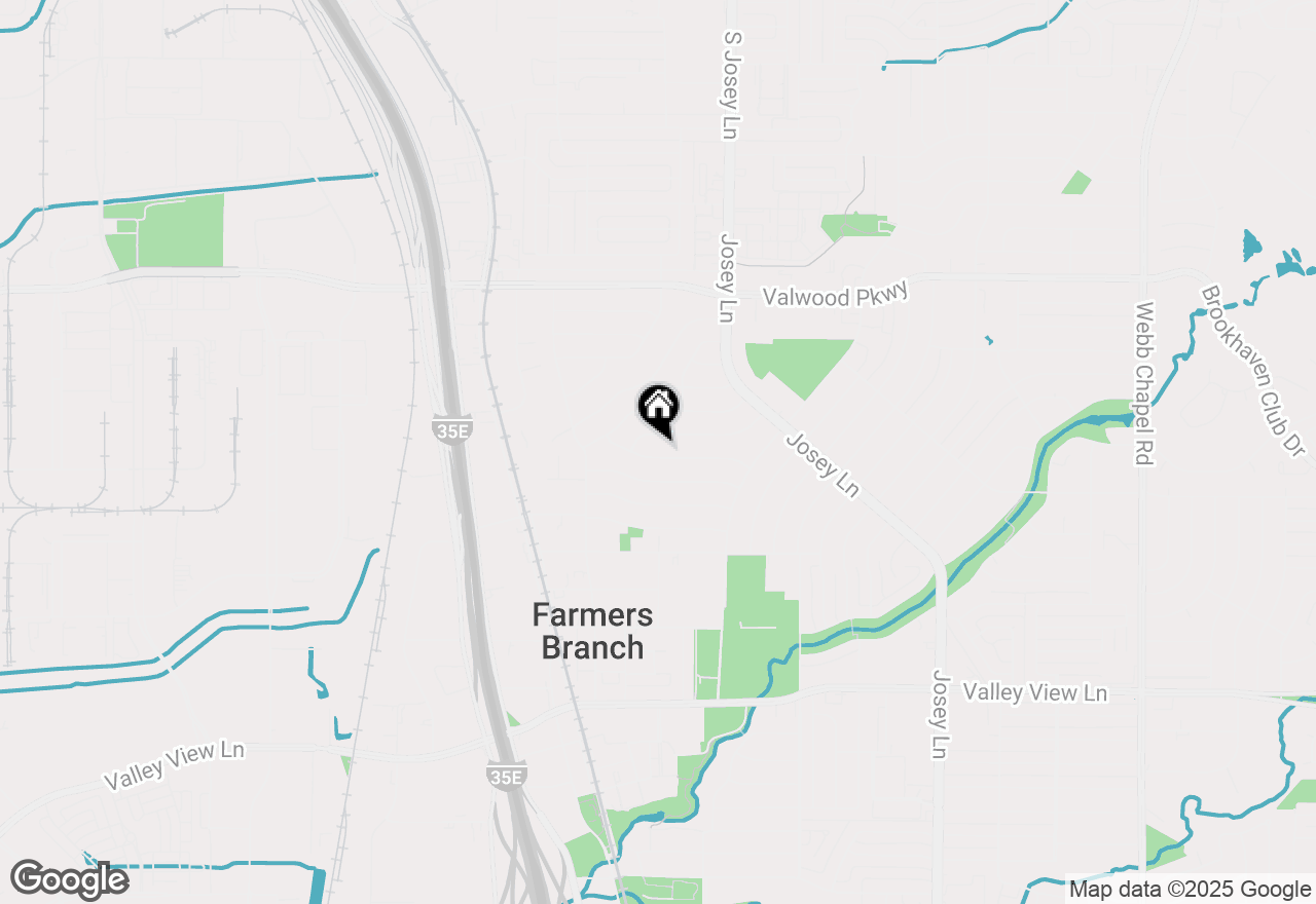 Map of 2563 Wasina Drive, Farmers Branch, TX 75234