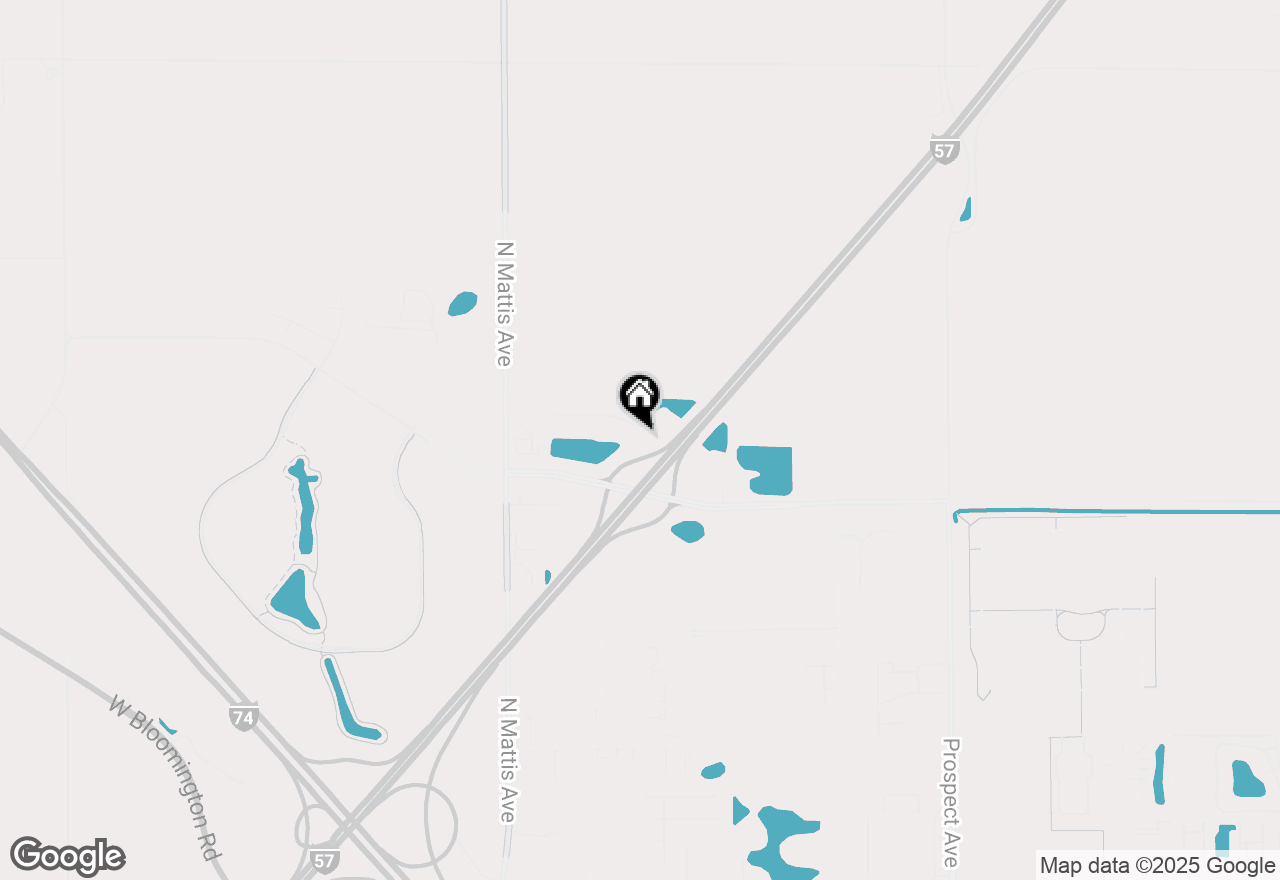 Map of 1609 Rion Drive, Champaign, IL 61822