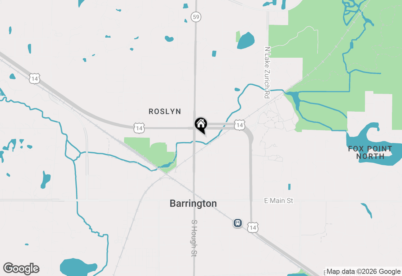 Map of 543 N Hough Street #206, Barrington, IL 60010