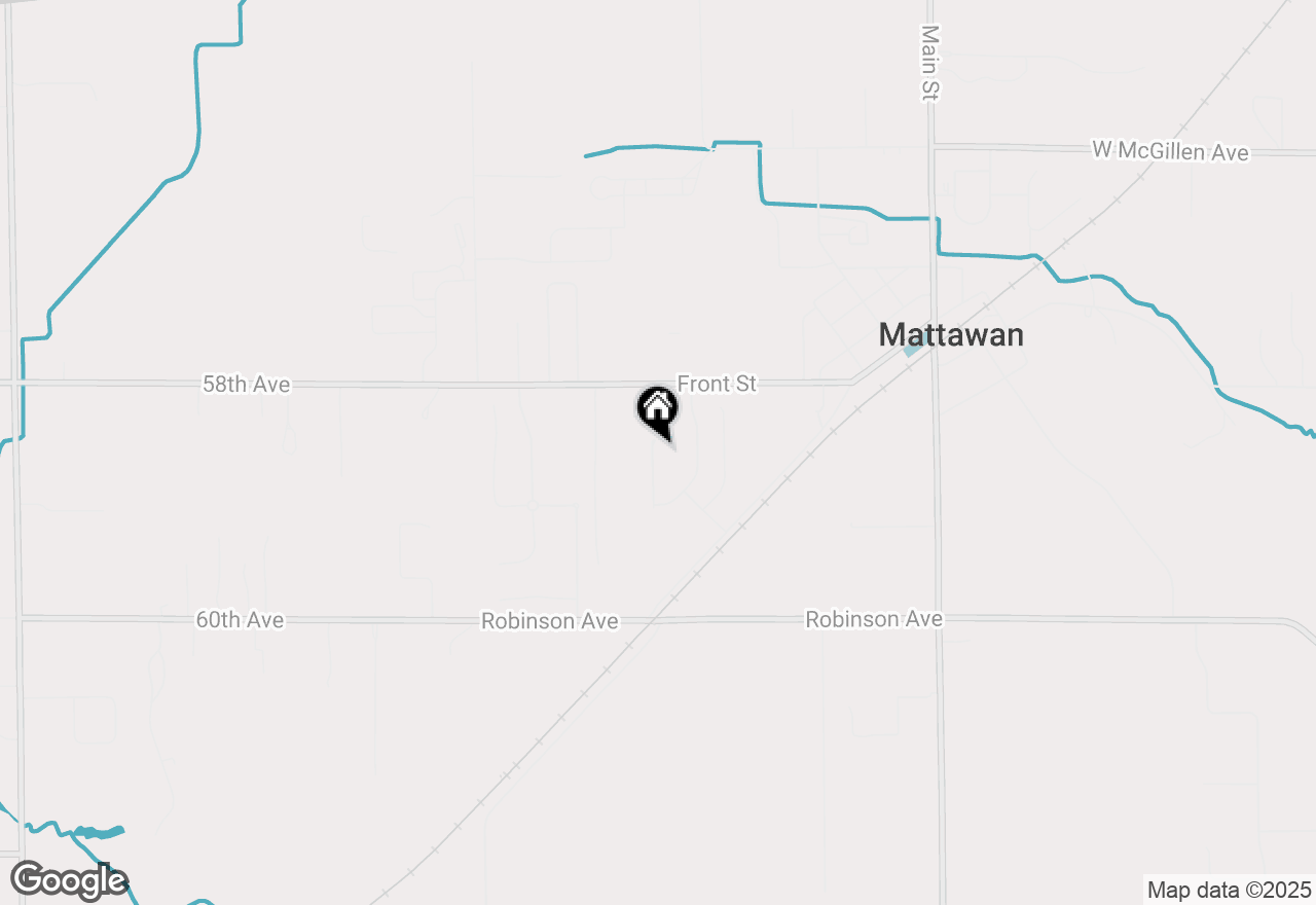Map of 58859 Swenson Street, Mattawan, MI 49071