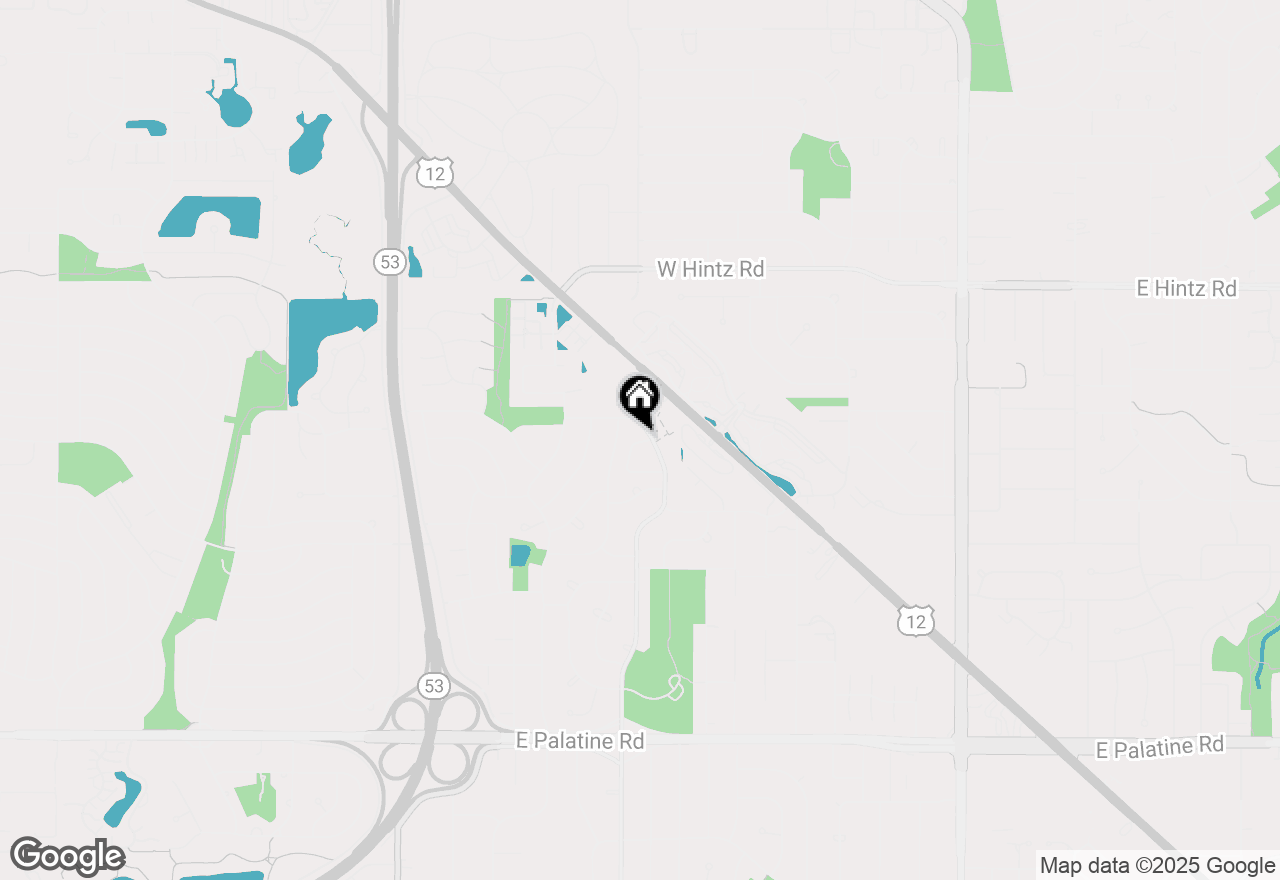 Map of 2426 N Kennicott Drive #1B, Arlington Heights, IL 60004