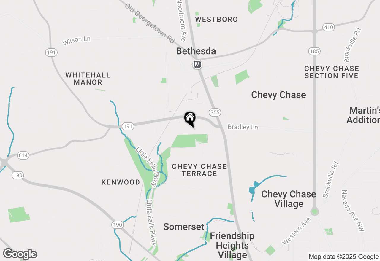 Map of 4810 Chevy Chase Drive #3, Chevy Chase, MD 20815