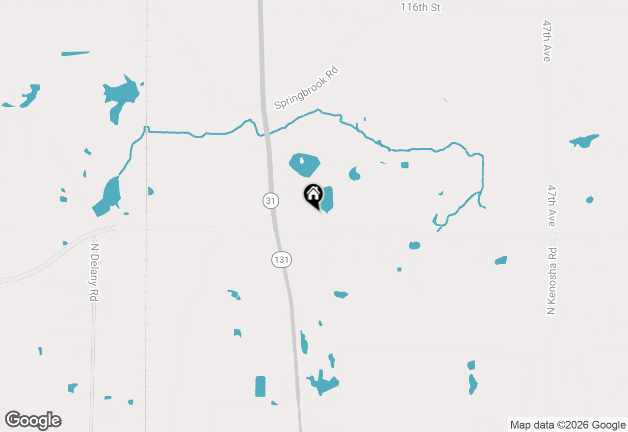 Map of 6455 127th St, Pleasant Prairie, WI 53158
