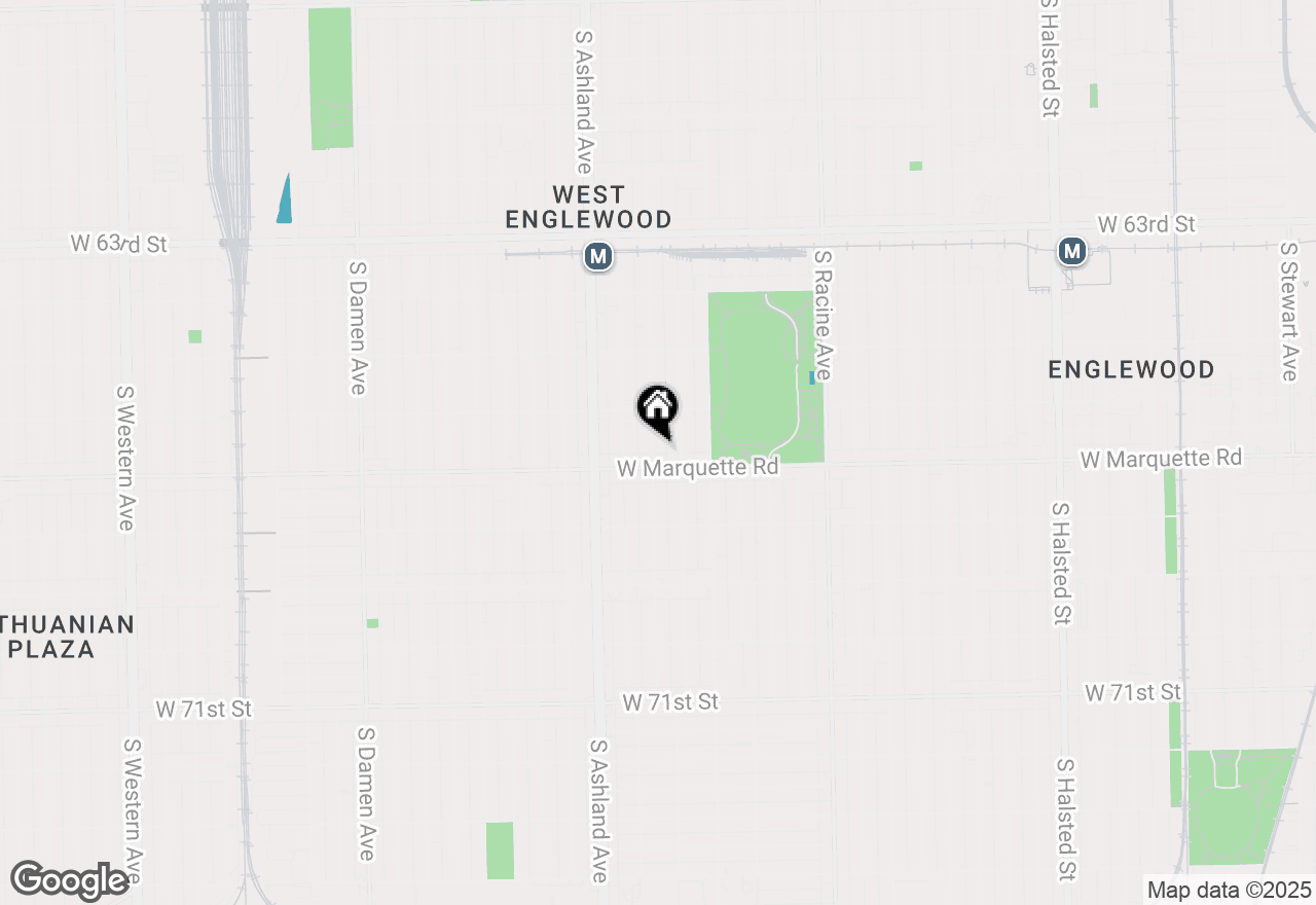 Map of 6643 S Laflin Street, Chicago, IL 60636