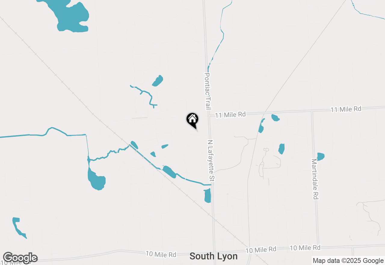 Map of 61137 Greenwood Drive, South Lyon, MI 48178