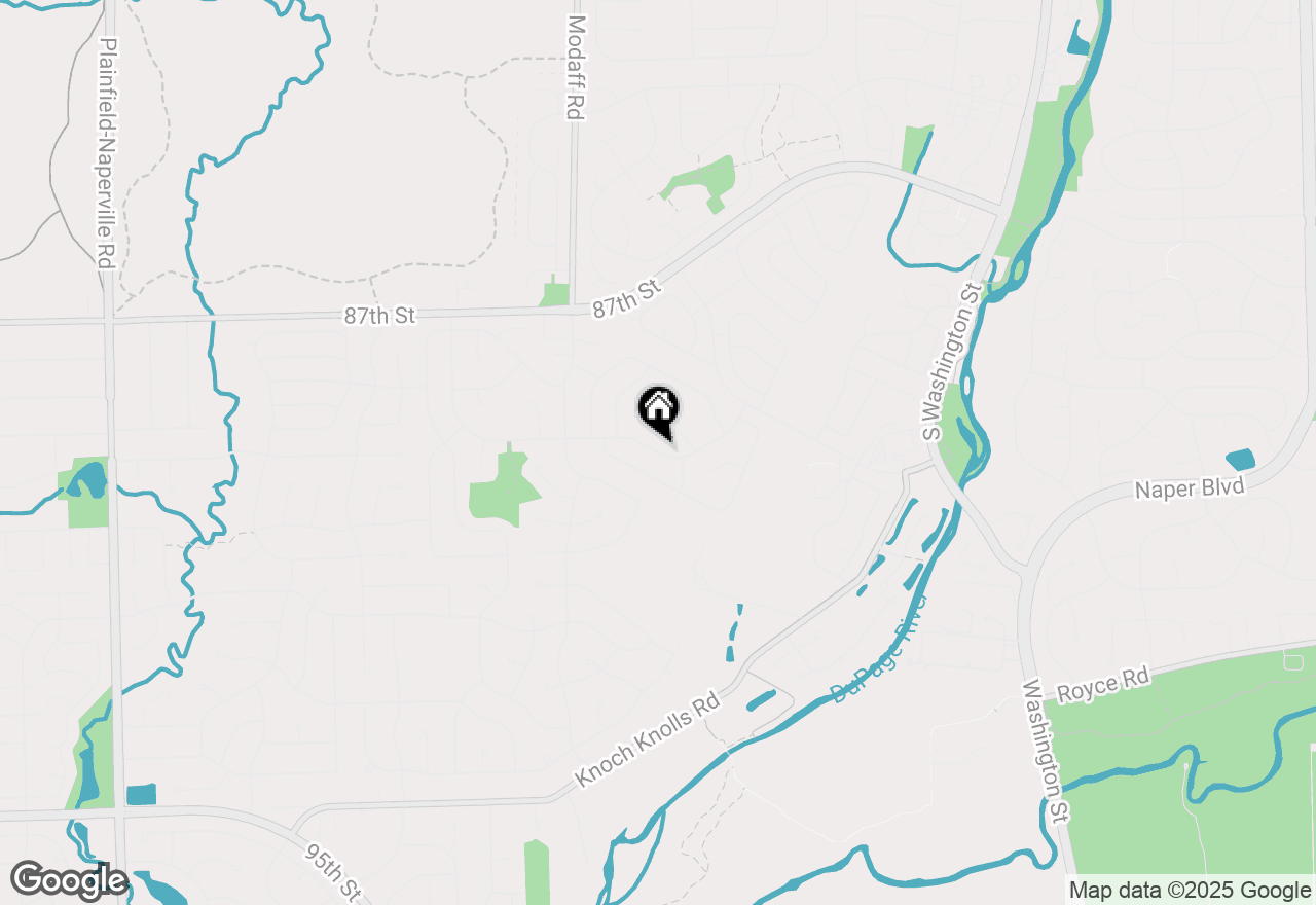 Map of 327 Danbury Drive, Naperville, IL 60565