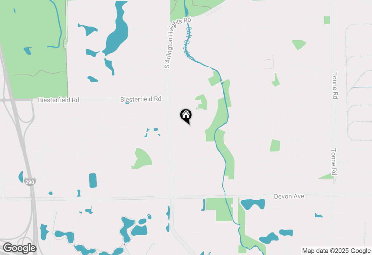 Map of 54 Brantwood Avenue, Elk Grove Village, IL 60007