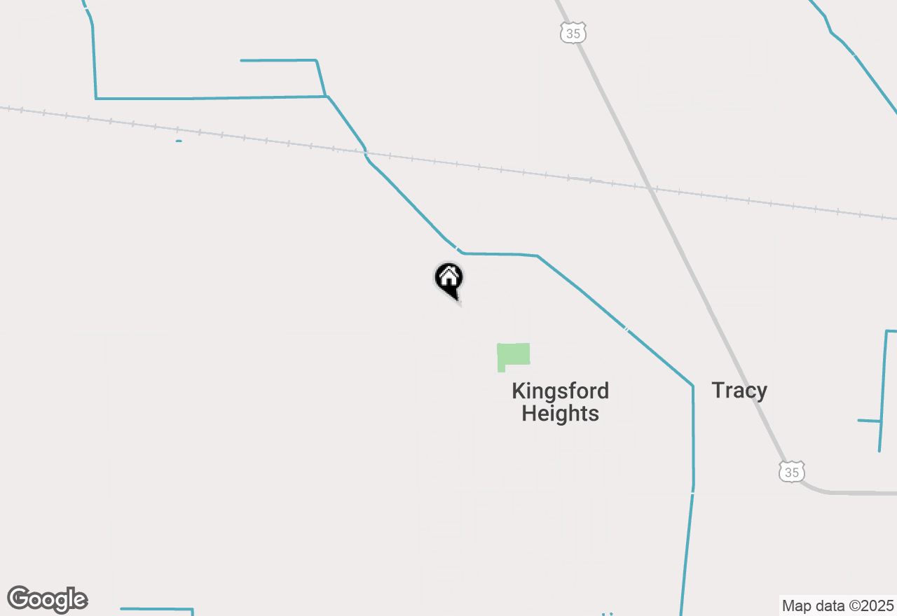Map of 3706 Malvern Road, Kingsford Heights, IN 46346
