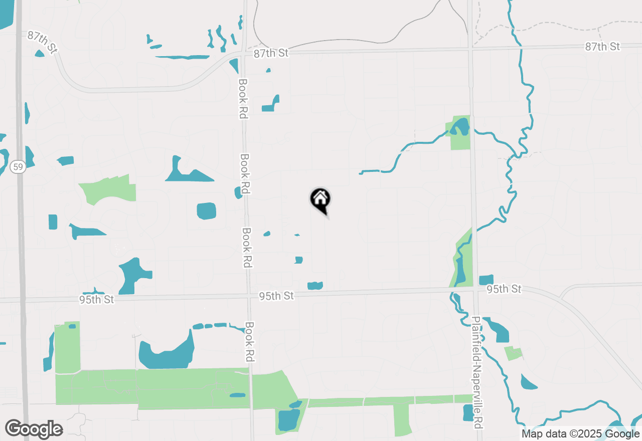 Map of 2723 Willow Ridge Drive, Naperville, IL 60564