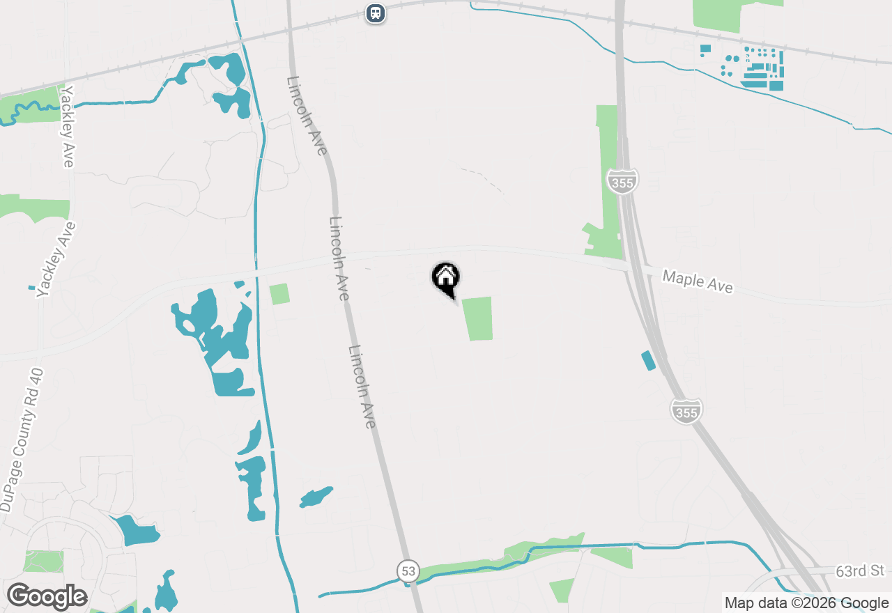 Map of 911 Kohley Road, Lisle, IL 60532