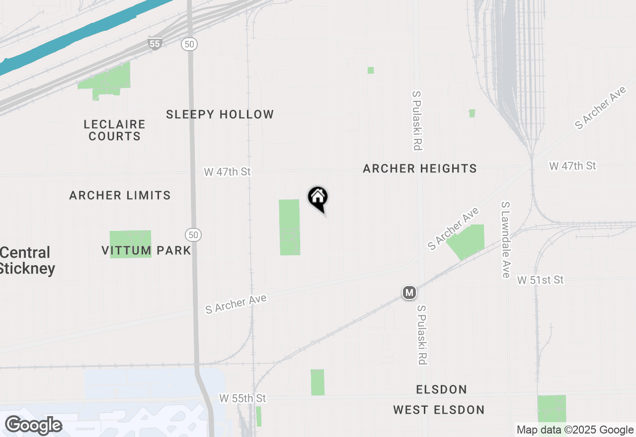 Map of 4842 S Kolin Avenue, Chicago, IL 60632