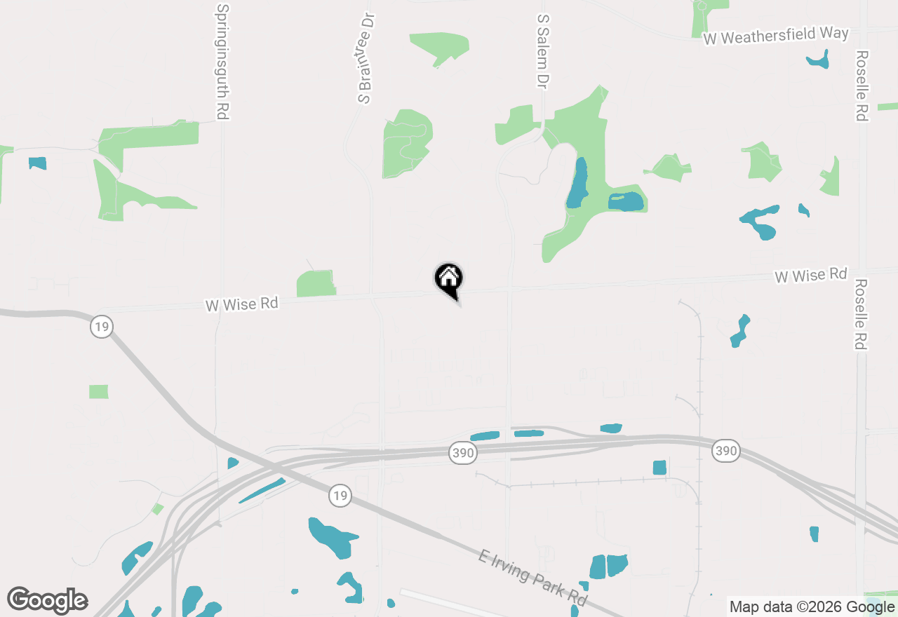 Map of 1251 Cranbrook Drive #1251, Schaumburg, IL 60193
