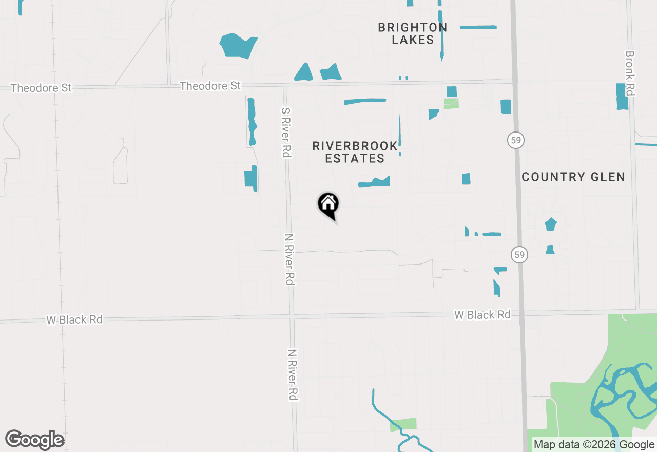 Map of 1022 Brecken Ridge Lane, Shorewood, IL 60404