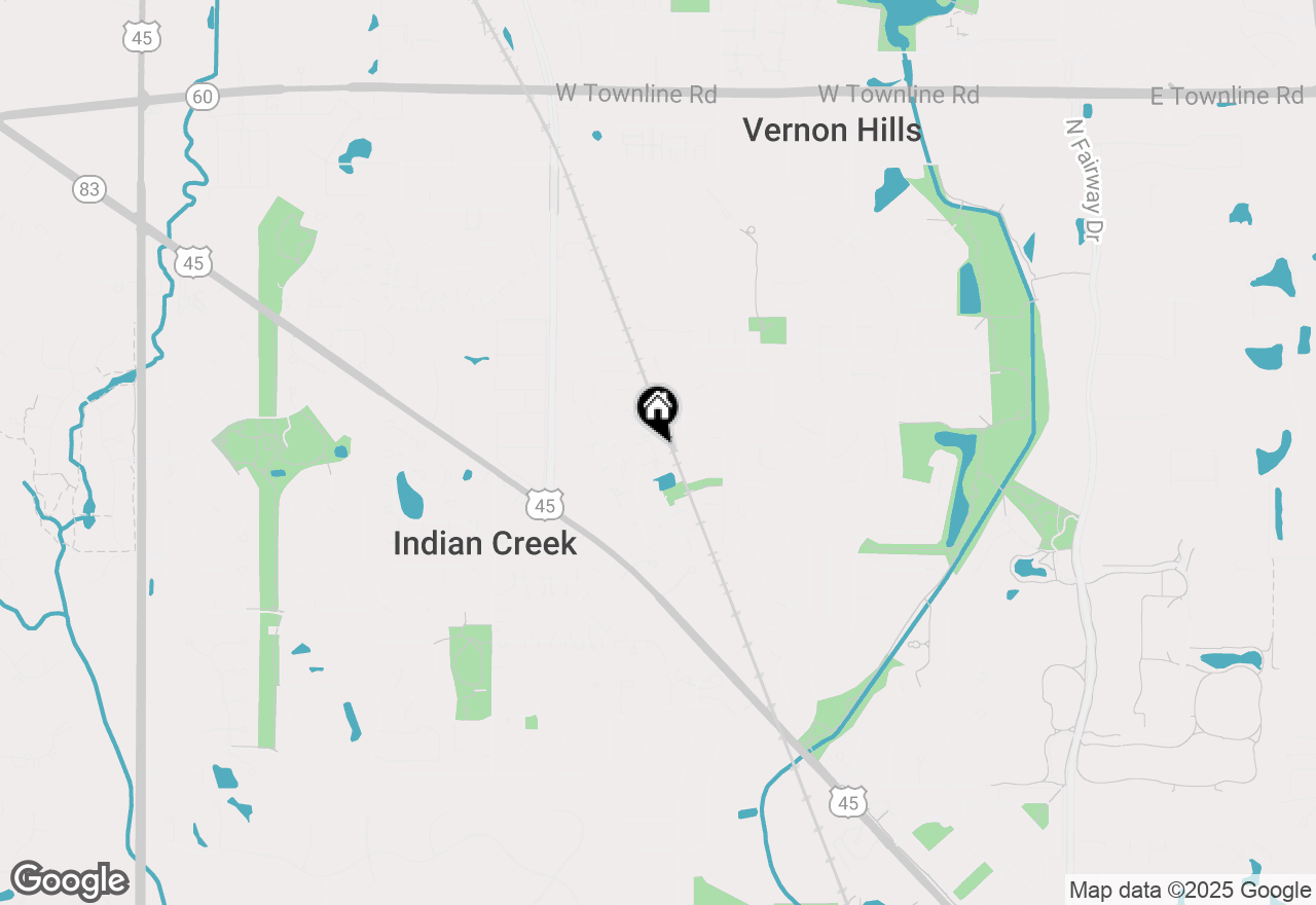 Map of 15 Tanwood Court, Vernon Hills, IL 60061