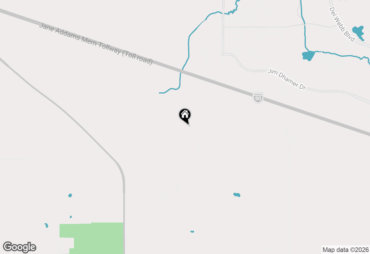 Map of 2450 Rockport Road, Hampshire, IL 60140