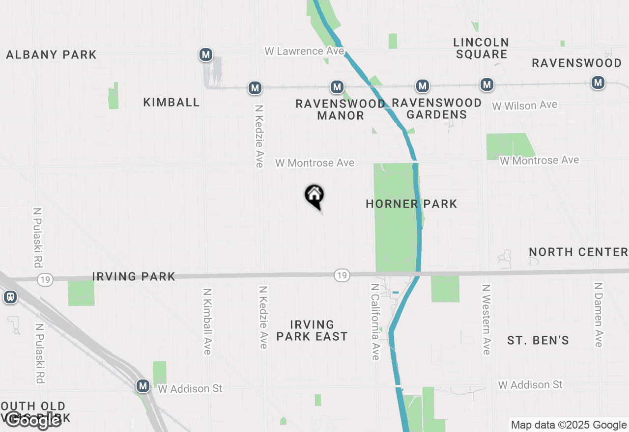 Map of 4202 N Sacramento Avenue #3, Chicago, IL 60618